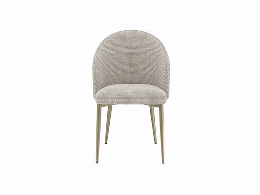 ACME Furniture - Cora Side Chair (Set of 2) - Champange Fabric - DN04296 view 2
