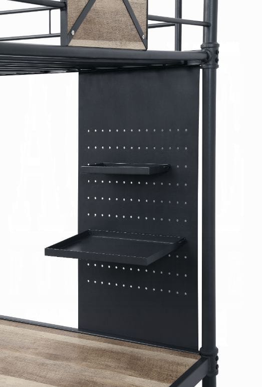 ACME Furniture - Cordelia Twin Loft Bed w/Desk - 38310 view 3