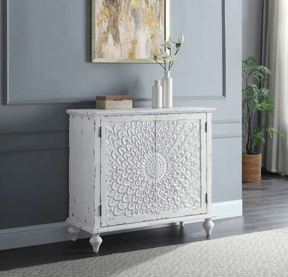 ACME Furniture - Daray Console Table - Antique White - AC00286 veiw 1