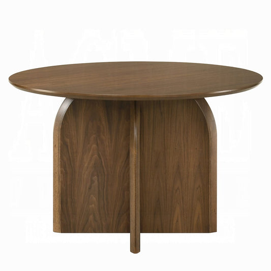 ACME Furniture - Delmon - Round Dining Table - Dark Walnut - DN06275 view 2