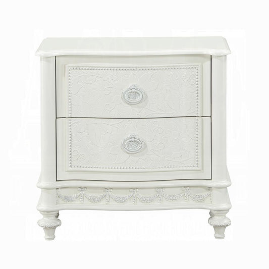 ACME Furniture - Dorothy Nightstand w/2 Drawers - Ivory Finish - BD02266 veiw 2