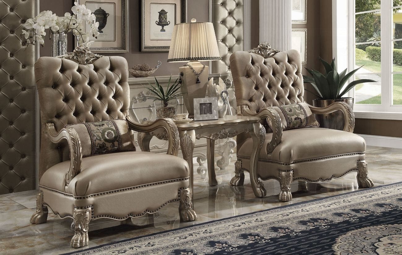 ACME Furniture - Dresden Accent Chair w/1 Pillow - 52092 view 3