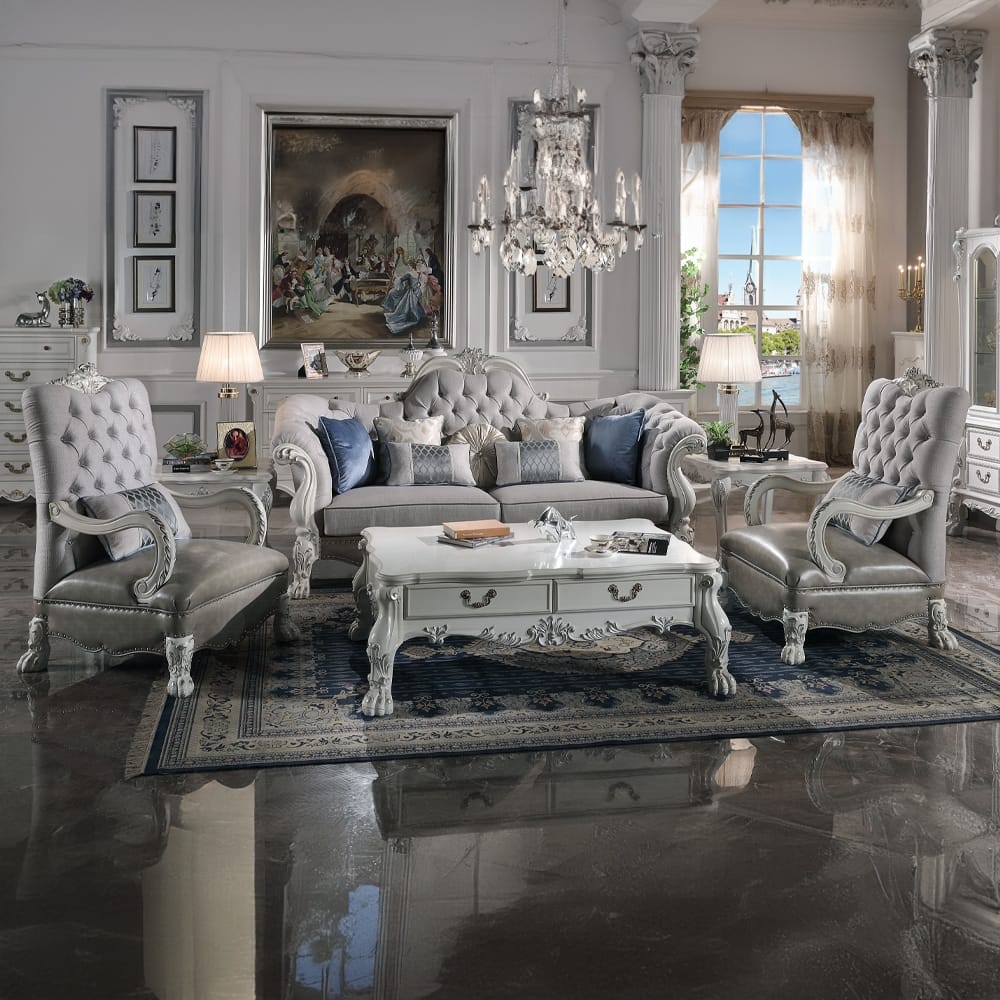 ACME Furniture - Dresden Coffee Table - Bone White Finish - LV01686 view 8