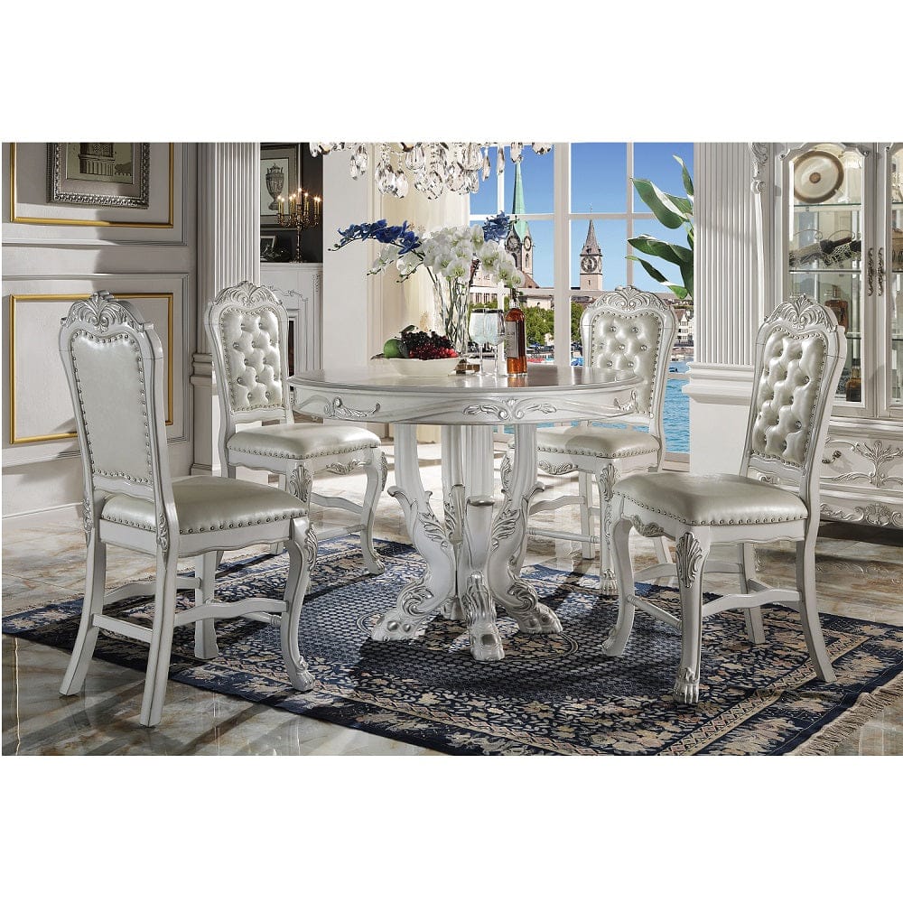 ACME Furniture - Dresden Counter Height Table - Bone White - DN01703 view 4