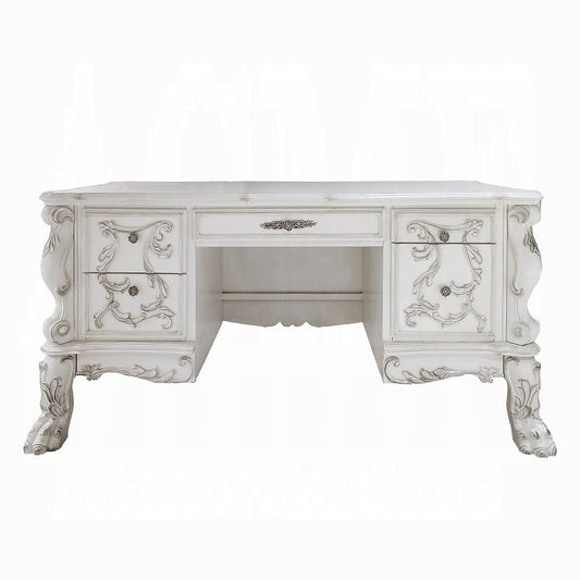 ACME Furniture - Dresden Executive Writing Desk - Bone White - OF01715 view 2