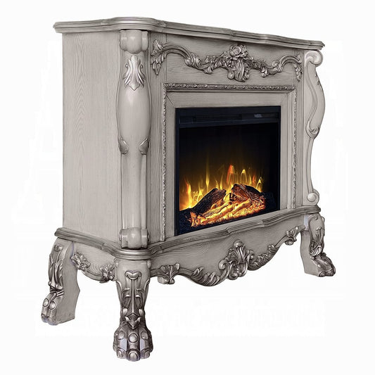 ACME Furniture - Dresden Fireplace - Vintage Bone White - AC01310 view 2