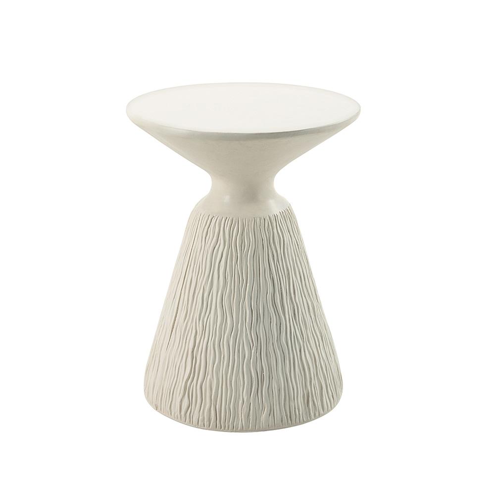 ACME Furniture - Duane Accent Table - Natural White Finish - AC03782 veiw 2