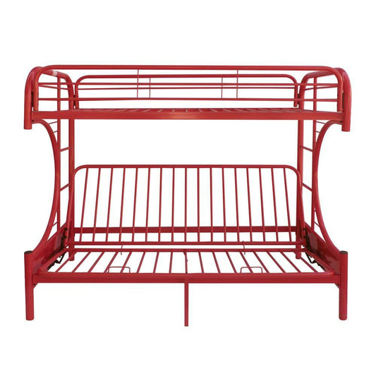 ACME Furniture - Eclipse - Futon Bunk Bed (T/F) - Red - 02091W-RD view 2