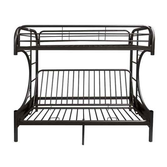 ACME Furniture - Eclipse Twin/Full/Futon Bunk Bed - 02091W-BK veiw 2