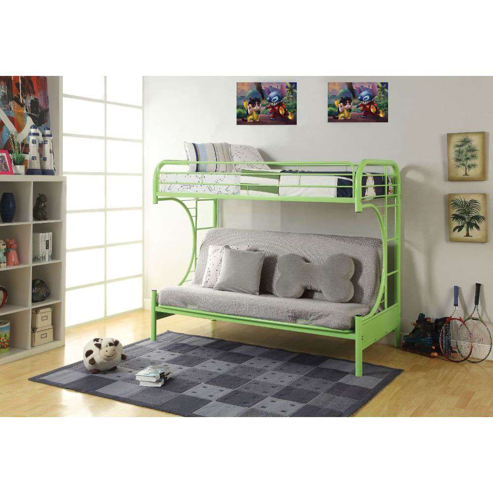 ACME Furniture - Eclipse Twin/Full/Futon Bunk Bed - 02091W-GR veiw 4