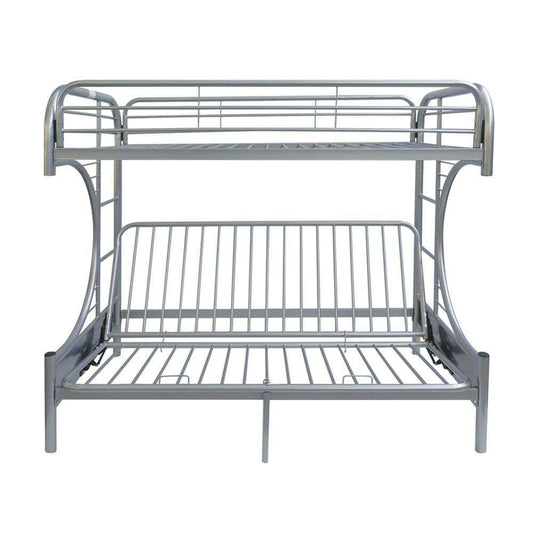ACME Furniture - Eclipse Twin/Full/Futon Bunk Bed - 02091W-SI veiw 2