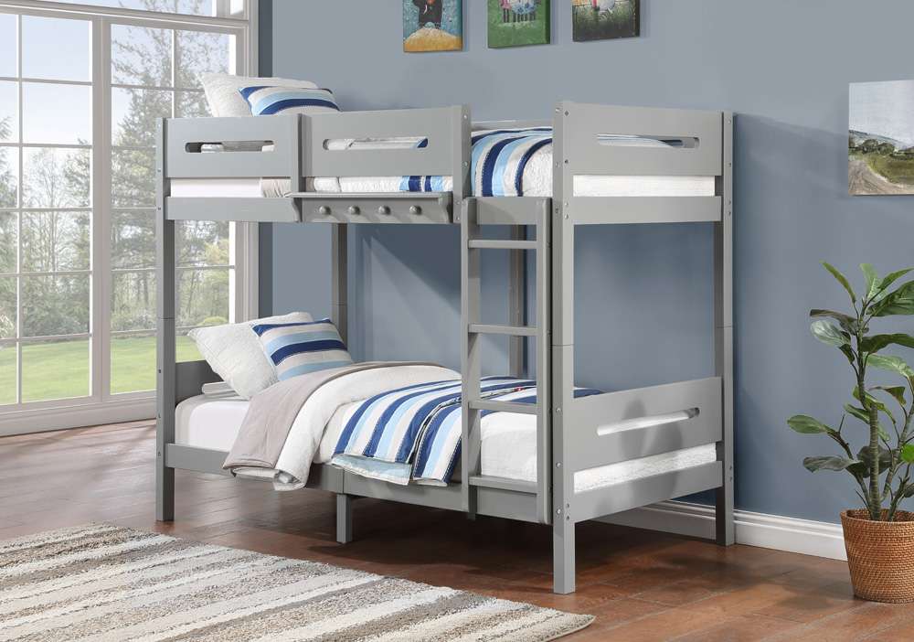 ACME Furniture - Edah Twin/Twin Bunk Bed - Gray - BD01913 view 4