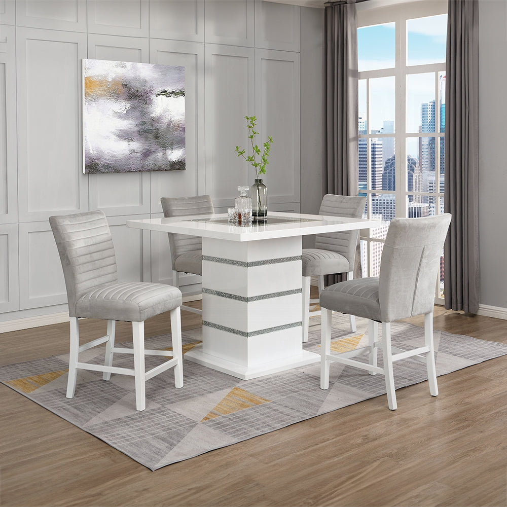 ACME Furniture - Elizaveta Counter Height Chair - DN00818 veiw 7
