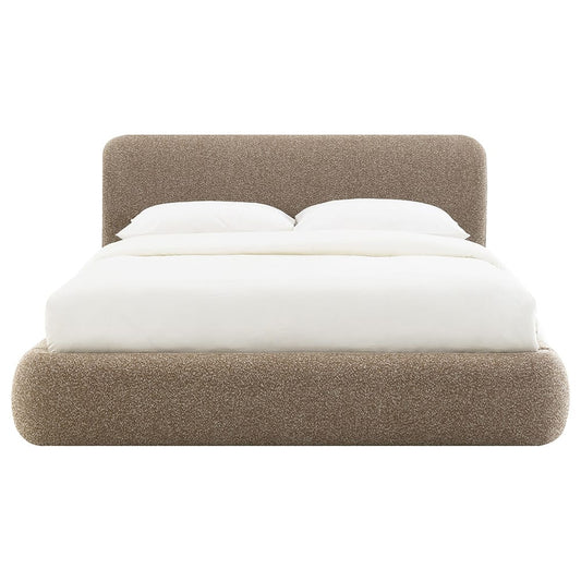 ACME Furniture - Erica - Queen Bed - Dark Beige Tweed - BD05442Q view 2