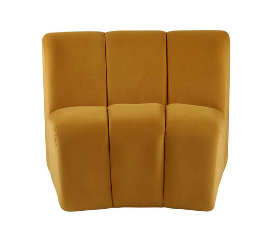 ACME Furniture - Felicia - Modular Chair - Yellow Velvet - LV01068 view 2