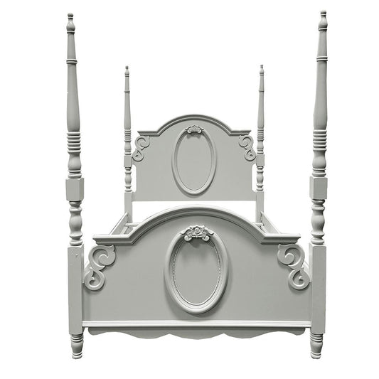 ACME Furniture - Flora Full Bed (Poster) - Gray Finish - BD02203F view 2