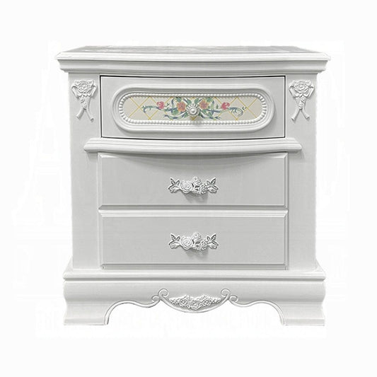 ACME Furniture - Flora Nightstand - White - BD01639 view 2