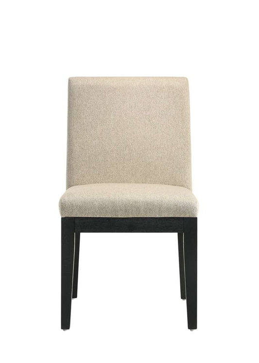 ACME Furniture - Froja Side Chair (Set of 2) - Beige & Black - DN01803 view 2