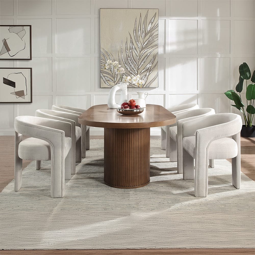ACME Furniture - Gamarya Side Chair (Set of 2) - White Fabric - DN02856 view 8