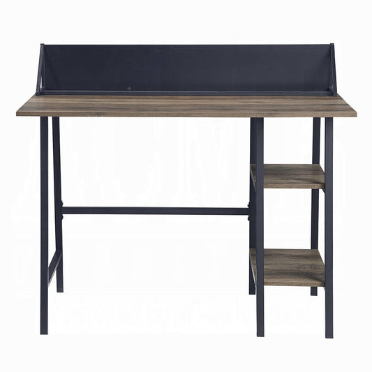 ACME Furniture - Garima Writing Desk - Rustic Oak & Black Finish - OF00321 view 2