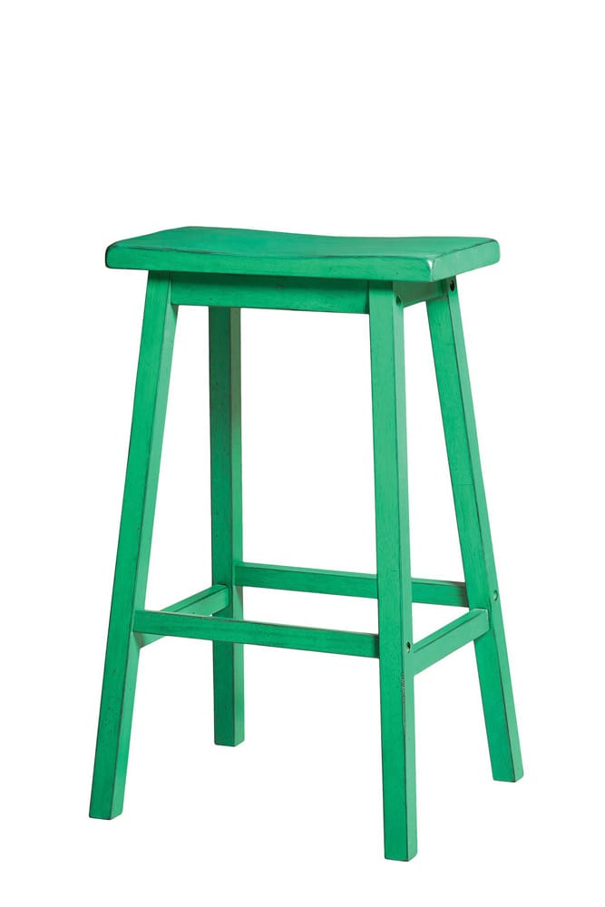 ACME Furniture - Gaucho - Bar Stool (Set of 2) - Antique Green - 96652 view 1