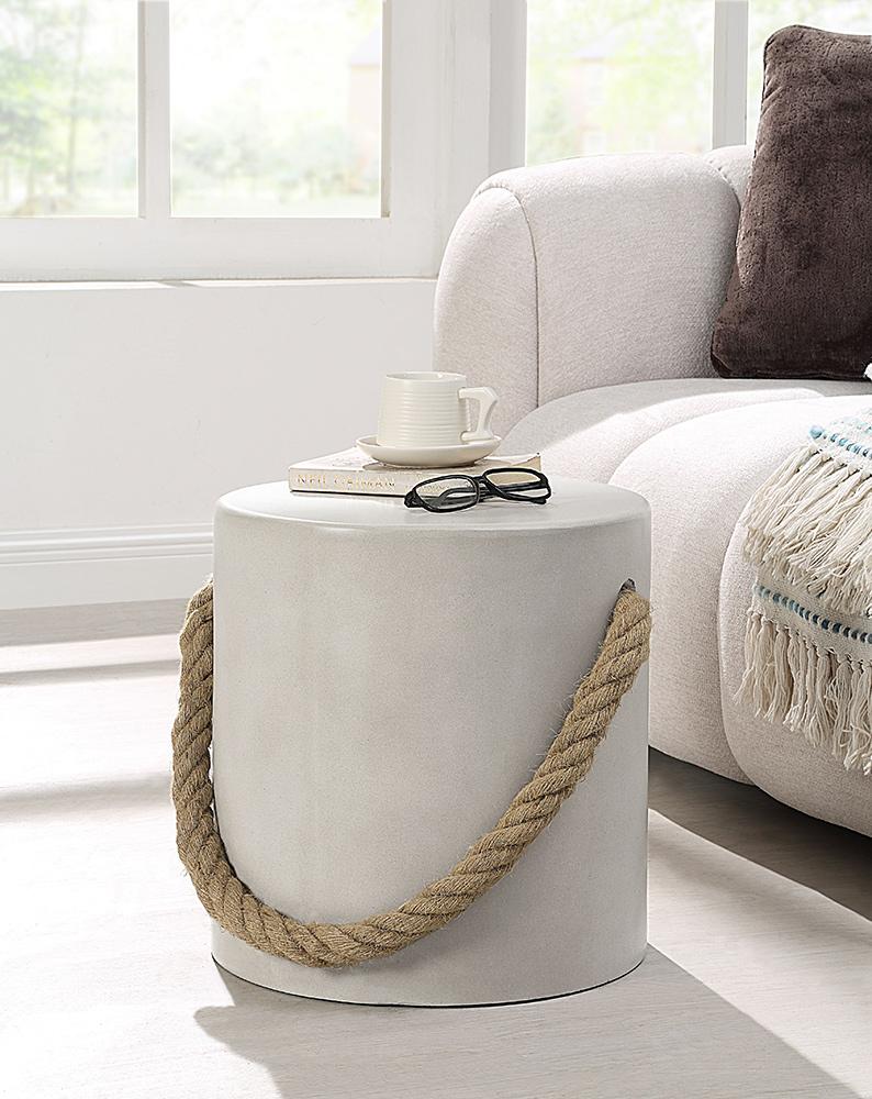 ACME Furniture - Gene Accent Table - Natural Gray Finish - AC03784 veiw 1