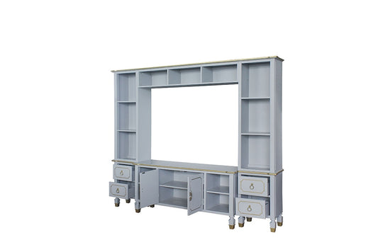 ACME Furniture - House Marchese Entertainment Center - Pearl Gray Finish - 91990 veiw 2