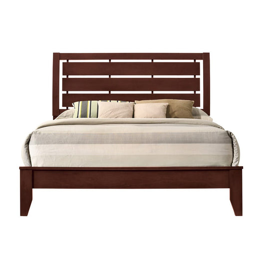 ACME Furniture - Ilana - Eastern King Bed - Brown Cherry - 20397EK view 2