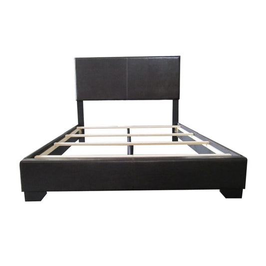 ACME Furniture - Ireland III - Eastern King Bed - Black Synthetic Leather - 14337EK view 2