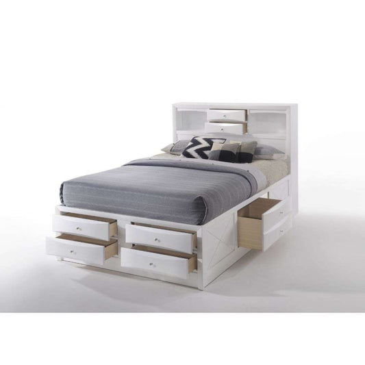 ACME Furniture - Ireland Queen Bed w/Storage - 21700Q veiw 2