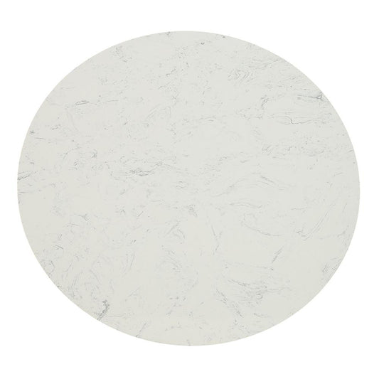 ACME Furniture - Jaramillo Counter Height Table - Natural Marble Top & Black Finish - DN02655 view 2