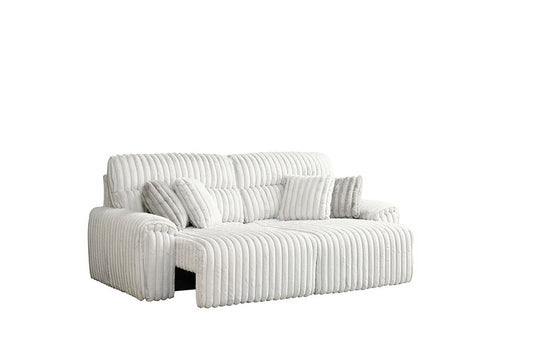 ACME Furniture - Jaya Power Motion Sofa w/Sleeper & USB Port - Mondo Grey Corduroy - LV04660 veiw 3