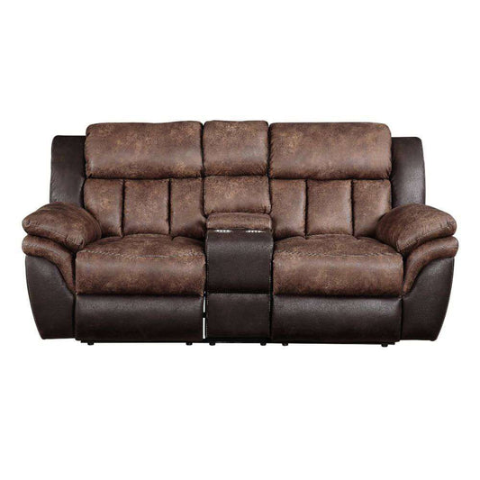 ACME Furniture - Jaylen Loveseat w/Console (Motion) - 55426 veiw 2