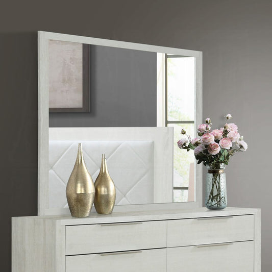 ACME Furniture - Jehoram - Mirror - Beige Linen & Beige - BD04354 view 2