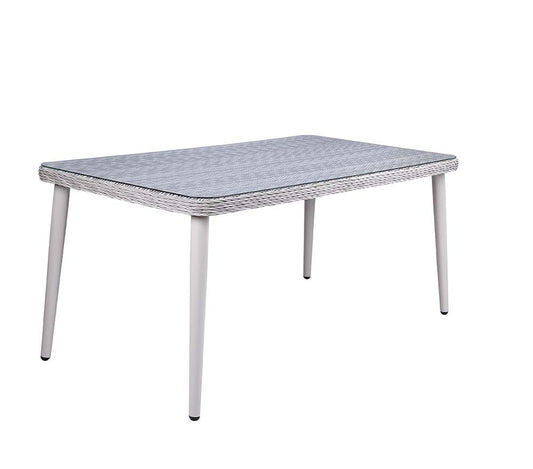 ACME Furniture - Jenneva - 7Pc Patio Dining Set - Night Green Fabric & Gray Finish - OT01095 view 2