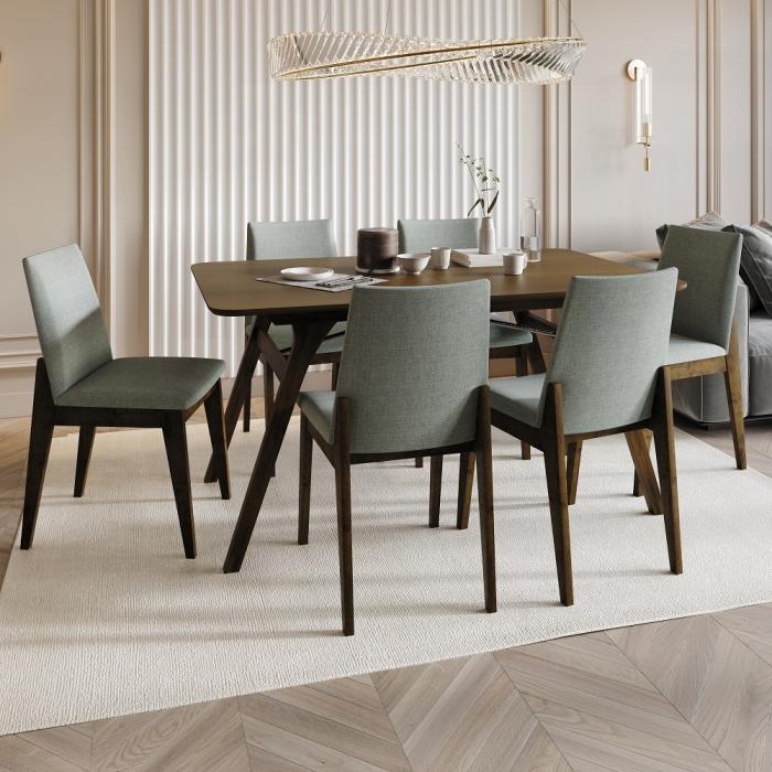 ACME Furniture - Kaela Dining Table - Walnut Finish - DN02925 veiw 5