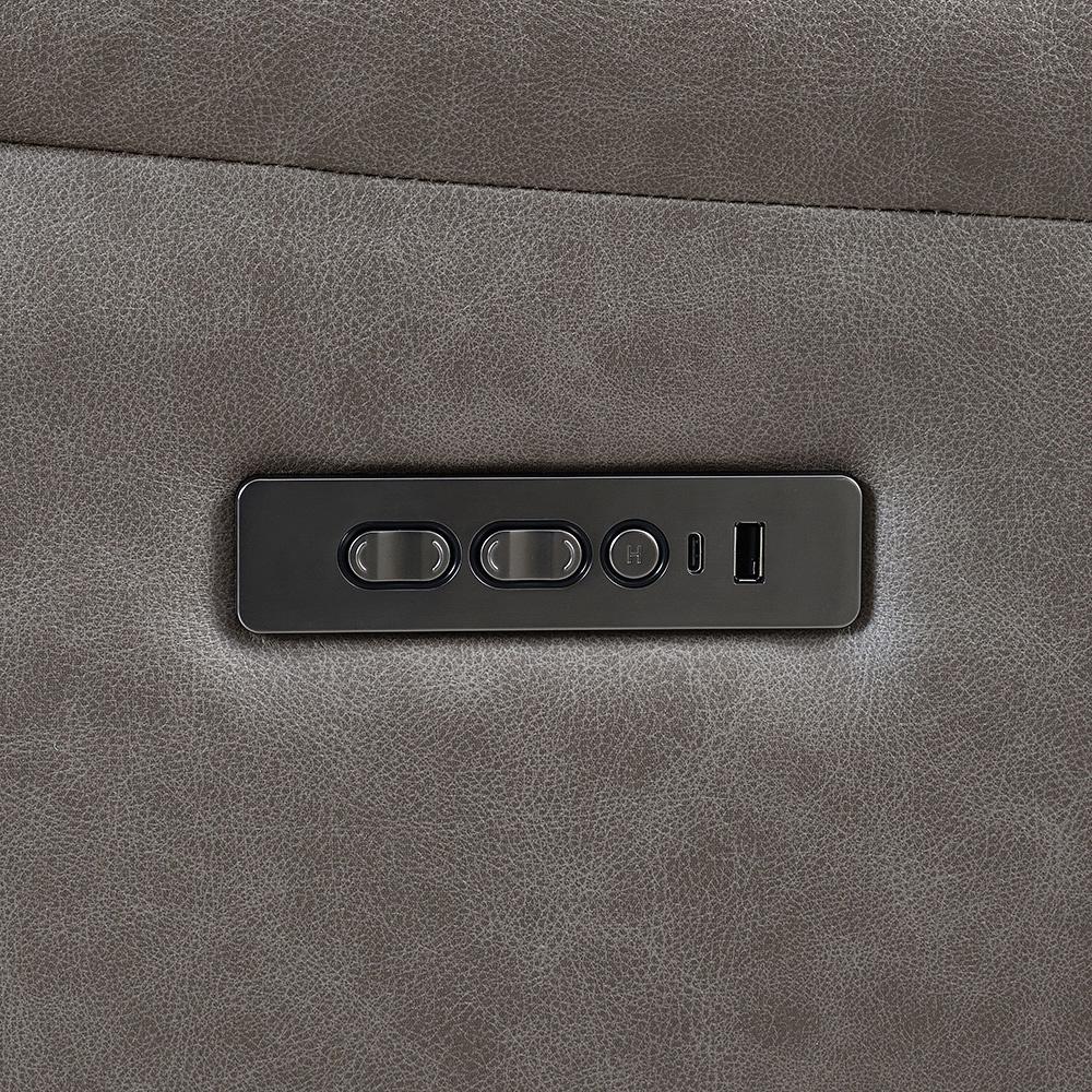 ACME Furniture - Kantu Motion Sectional Sofa - Brown Synthetic Leather - LV04270 veiw 7