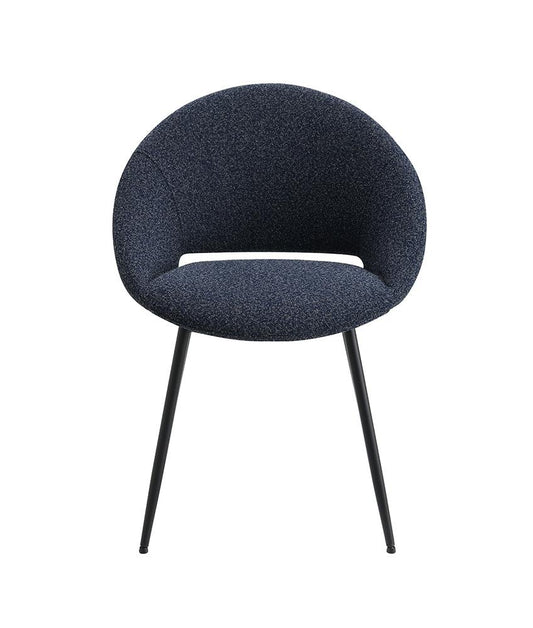 ACME Furniture - Klaus Side Chair (Set of 2) - Black Fabric & Black Finish - DN03047 view 2