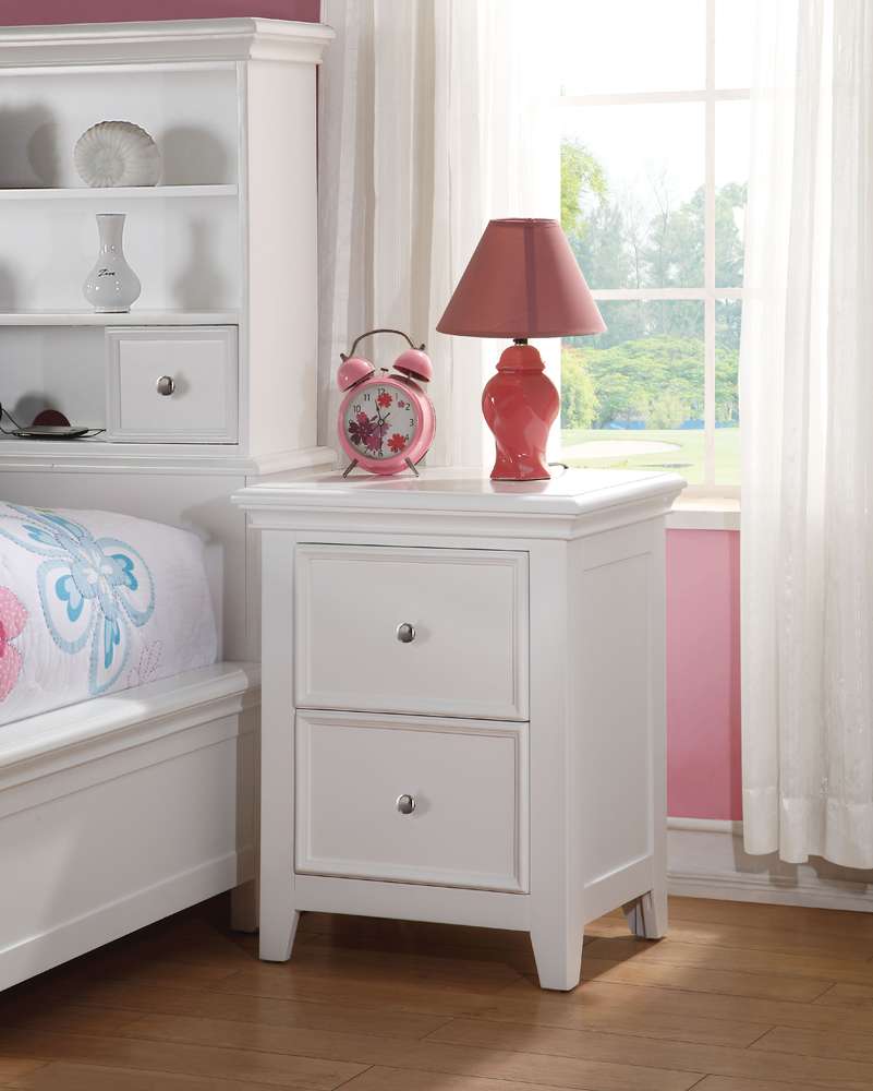 ACME Furniture - Lacey Nightstand w/2 Drw - 30599 veiw 1