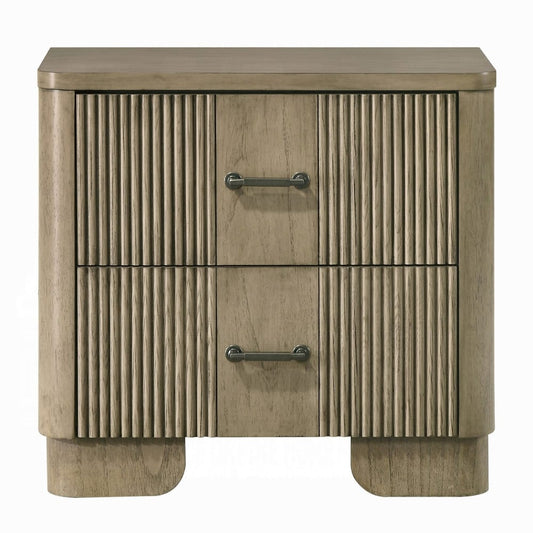 ACME Furniture - Lakkari - Nightstand - Antique Oak - BD04873 view 2