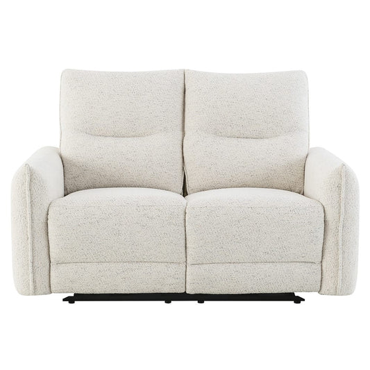 ACME Furniture - Lalisa - Power Motion Loveseat w/USB Port - Cream Chenille - LV04781 view 2