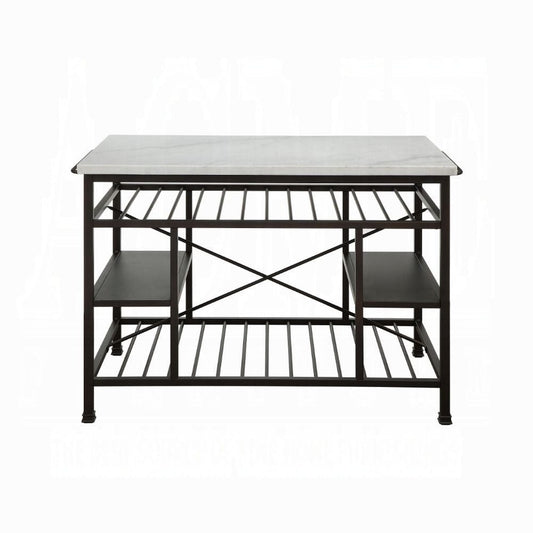 ACME Furniture - Lanzo Kitchen Island - 98400 view 2