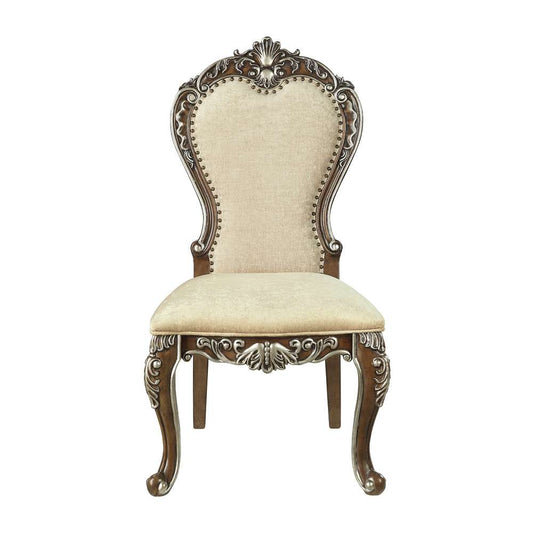 ACME Furniture - Latisha Side Chair (Set of 2) - Antique Oak - DN01358 veiw 2