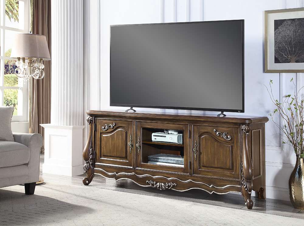 ACME Furniture - Latisha TV Stand - Antique Oak - LV01413 veiw 1