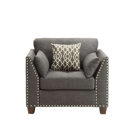 ACME Furniture - Laurissa Chair (w/3 Pillows) - 52407 veiw 2