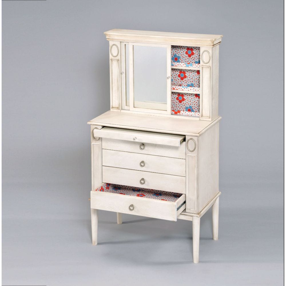 ACME Furniture - Leven - Jewelry Armoire - Antique White - 97220 view 2