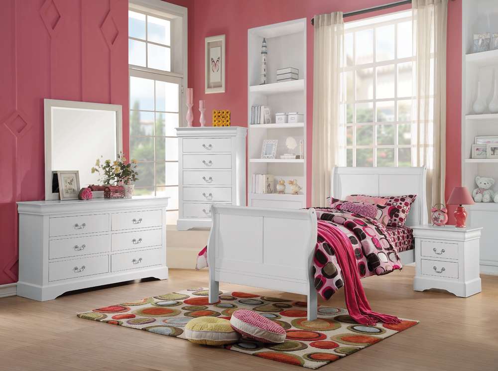 ACME Furniture - Louis Philippe III Twin Bed - 24515T view 3