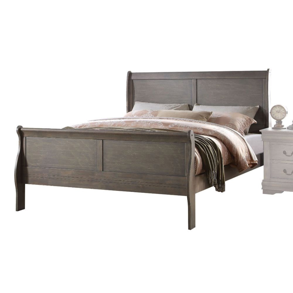 ACME Furniture - Louis Philippe - Twin Bed (FB 29"H) - Antique Gray - 23875T view 1