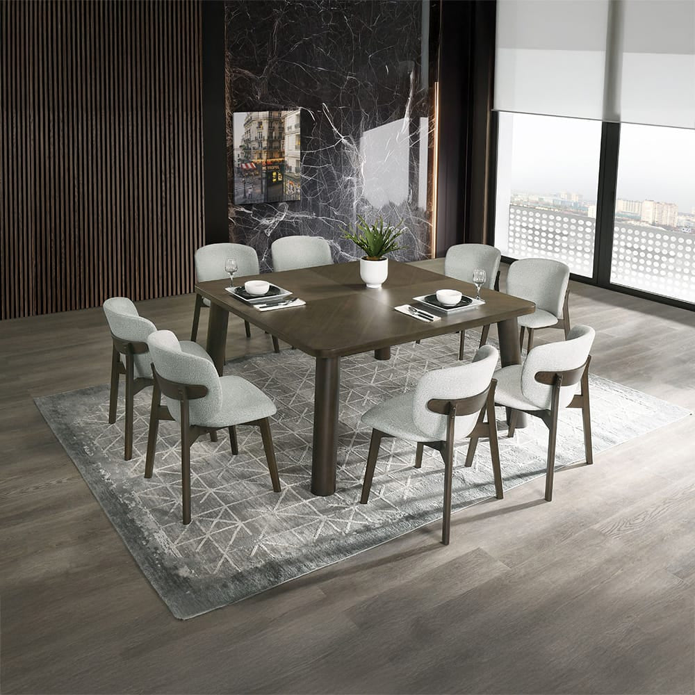 ACME Furniture - Mallin - Dining Table - Walnut - DN03655 view 3