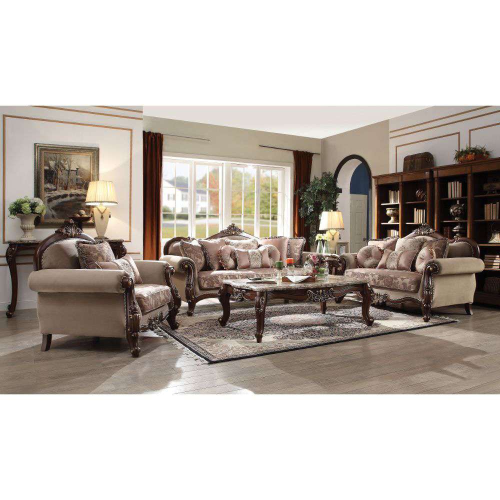 ACME Furniture - Mehadi Sofa (w/8 Pillows) - 50690 veiw 2